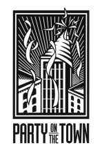 Logo for Party on the Town event at Virginia Tech