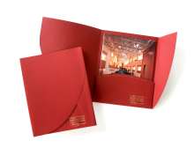 Clarice Smith Performing Arts Center pocket folder with brochure