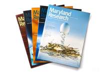 Maryland Research Magazine covers